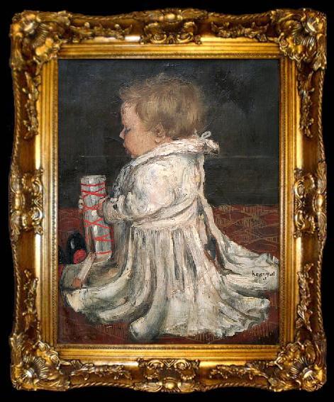 framed  Henri Evenepoel The Baby, ta009-2